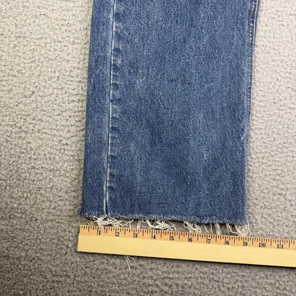 Carhartt Men's Jeans 32x23 Altered Blue Traditional Fit Straight Leg Denim - Picture 8 of 11